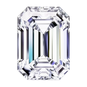 Emerald Cut Moissanite