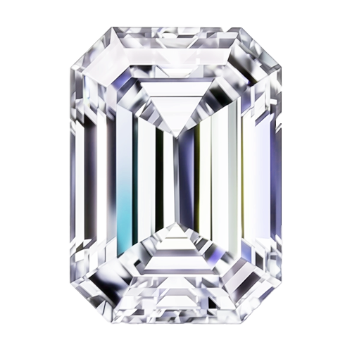 3 Carat D VVS1 Emerald Cut Diamond -  - IGI Certified 621438032