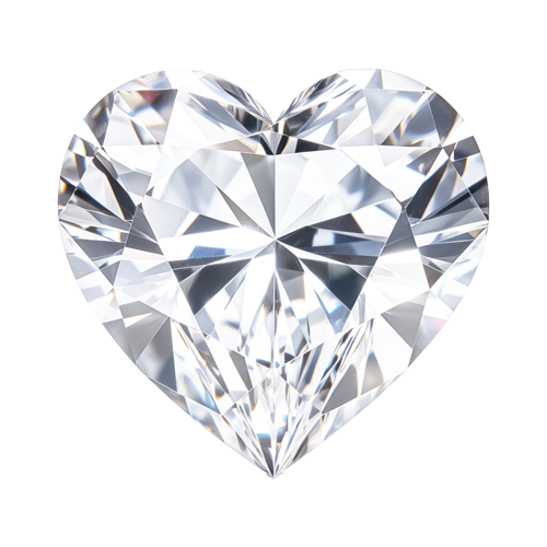 Heart Cut Moissanite