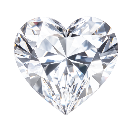 3.74 Carat F VS1 Heart Cut Diamond -  - IGI Certified 611360143