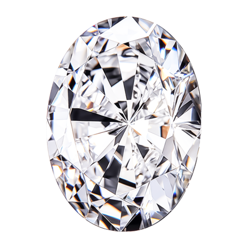 3.09 Carat F VS1 Oval Cut Diamond -  - IGI Certified 625495032