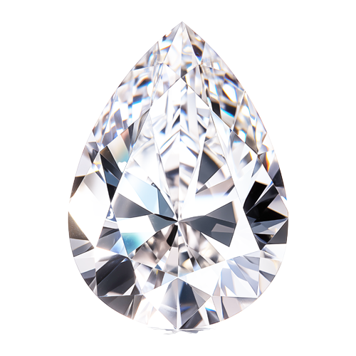 2.74 Carat E VS1 Pear Cut Diamond -  - IGI Certified 620488950