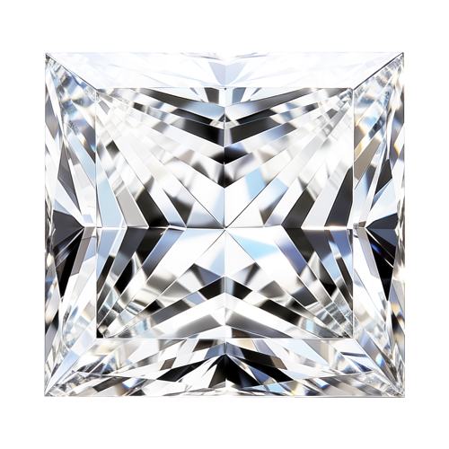 2.52 Carat F VS1 Princess Cut Diamond -  - GIA Certified 1473959718