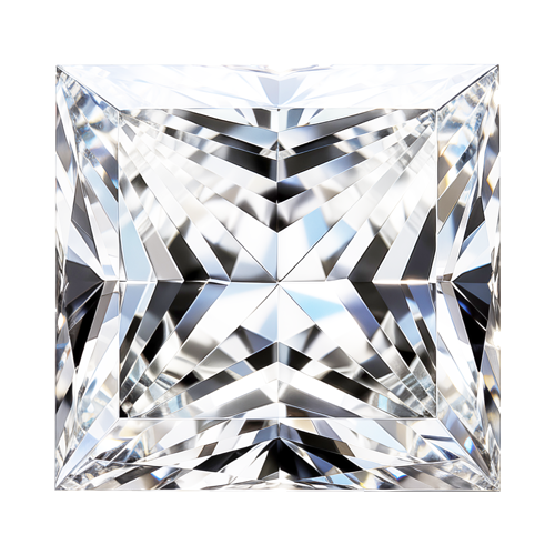 2.57 Carat E VVS2 Princess Cut Diamond -  - IGI Certified 622478630